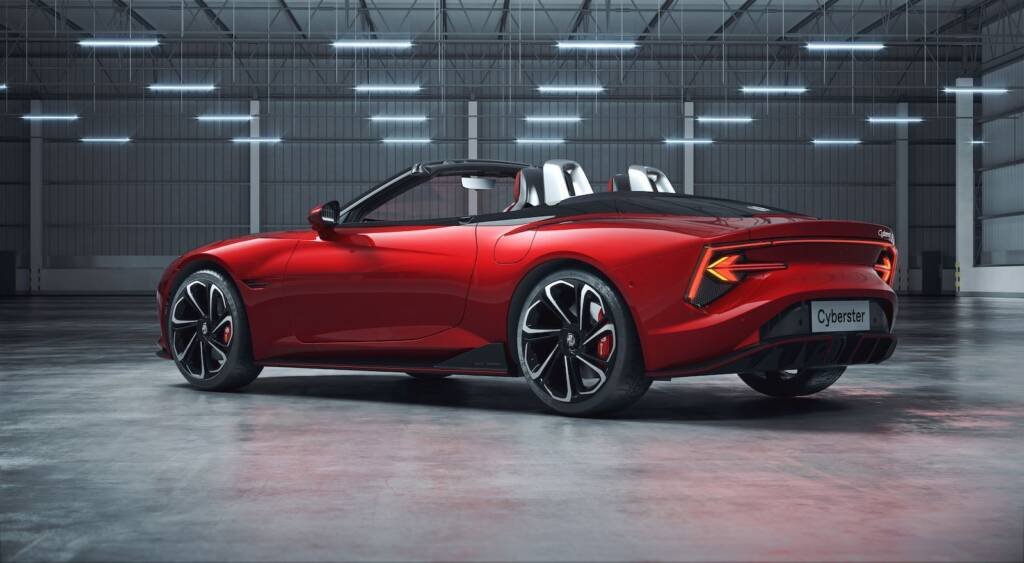 All new MG Cyberster